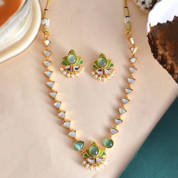 Forever More Gold Plated Necklace Set