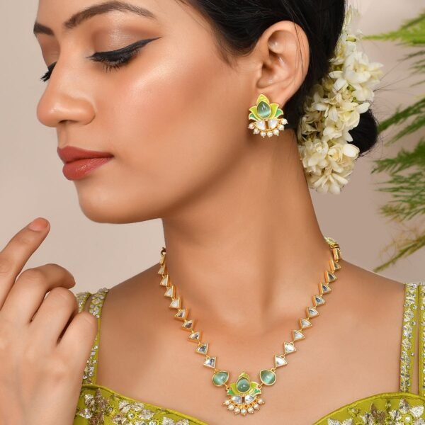 Forever More Gold Plated Necklace Set - Image 2